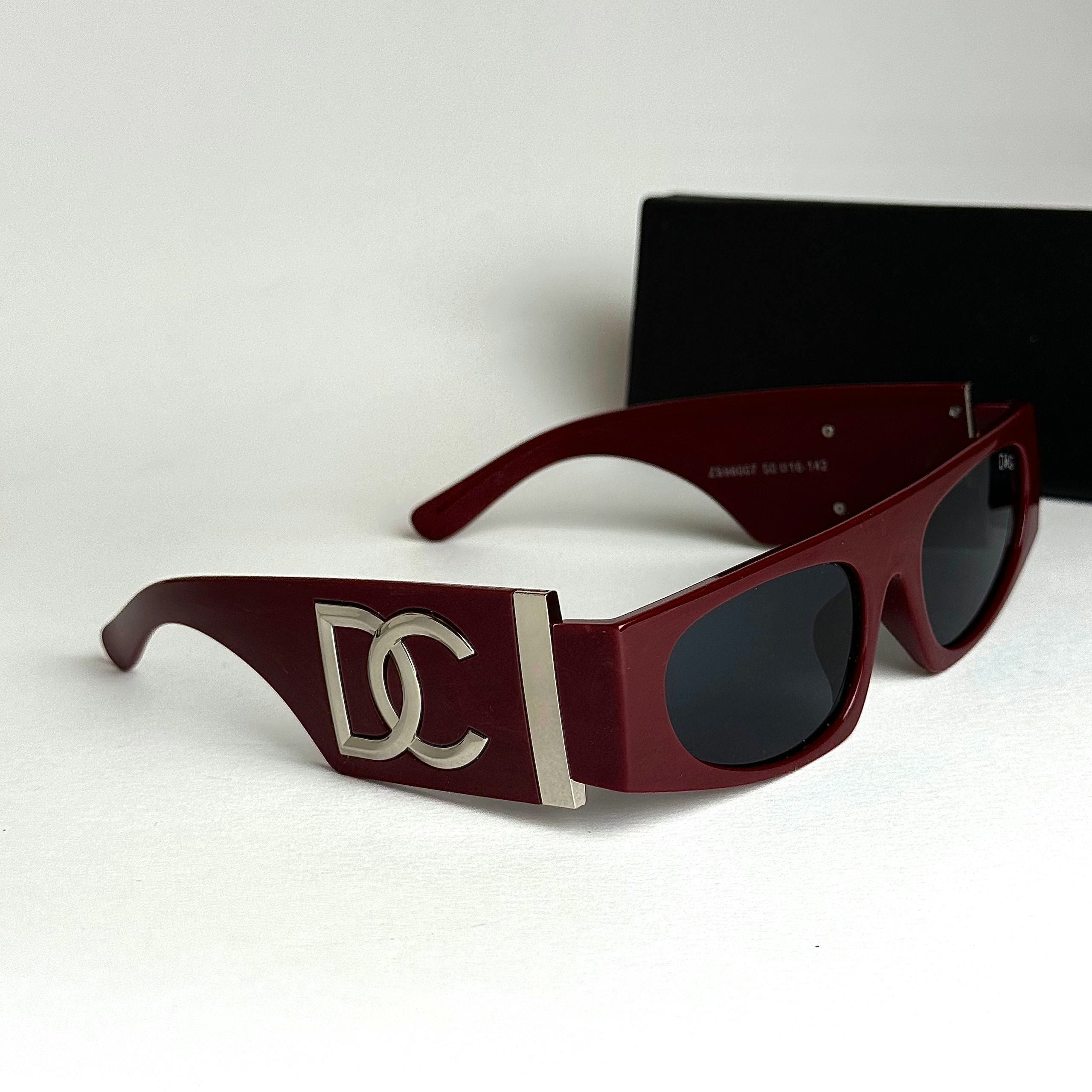 Dolce & Gabbana Shield Rectangle Red women's sunglasses Lebanon - ChronoVault - view 2