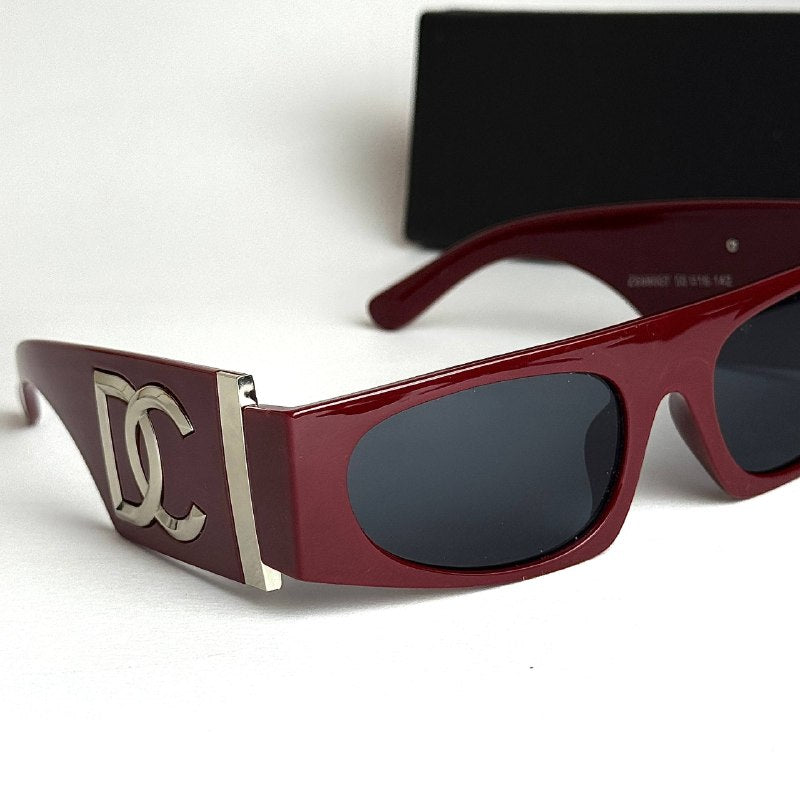 Dolce & Gabbana Shield Rectangle Red women's sunglasses Lebanon - ChronoVault - view 5