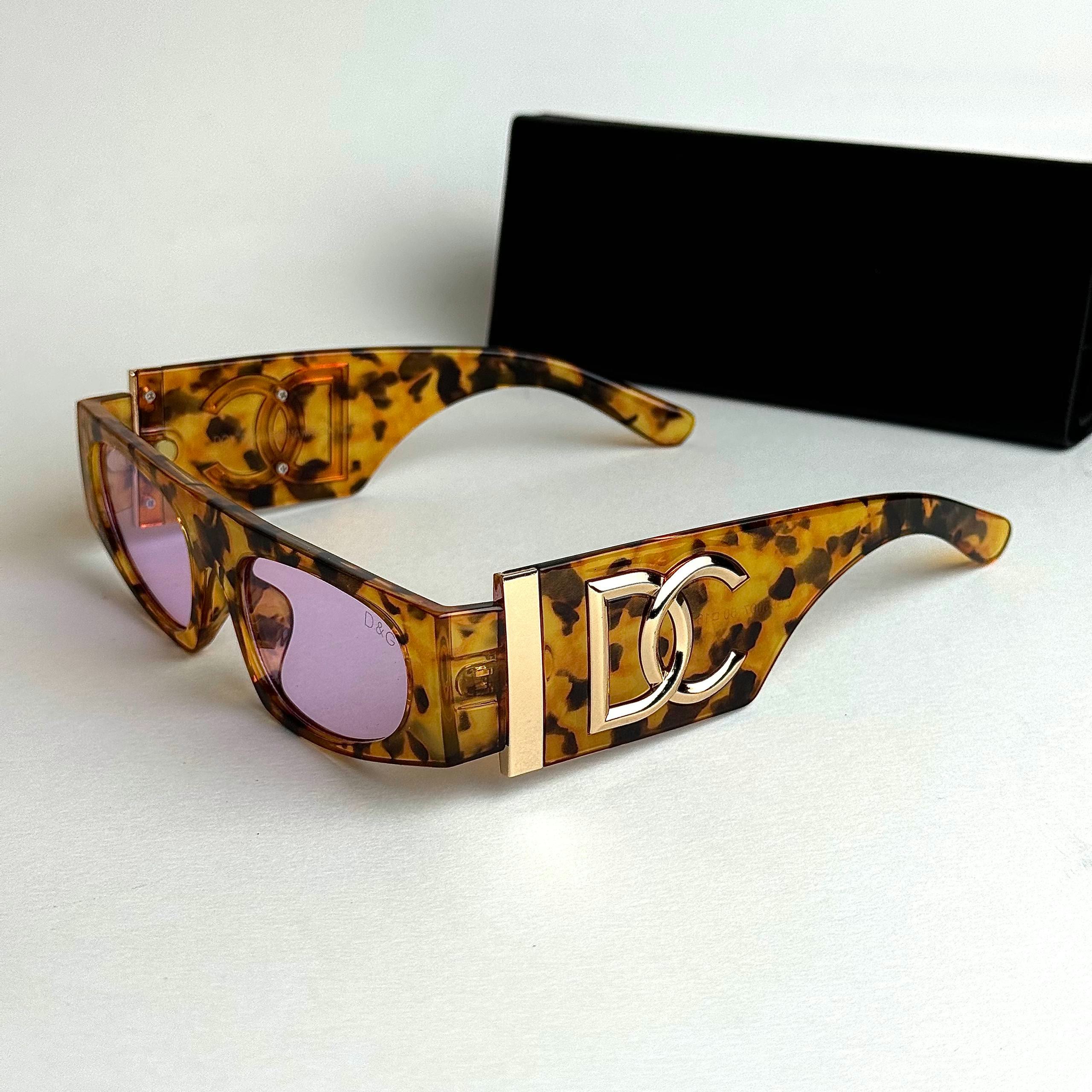Dolce & Gabbana Shield Rectangular Tortoise Pink women's sunglasses Lebanon - ChronoVault