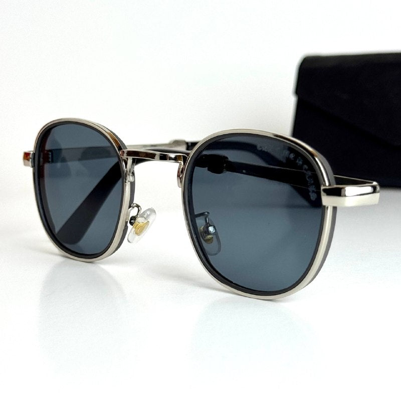 Gentle Monster Luna Silver Black Sunglasses Lebanon - ChronoVault - view 4