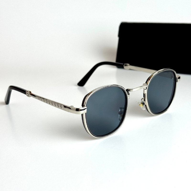 Gentle Monster Luna Silver Black Sunglasses Lebanon - ChronoVault - view 5