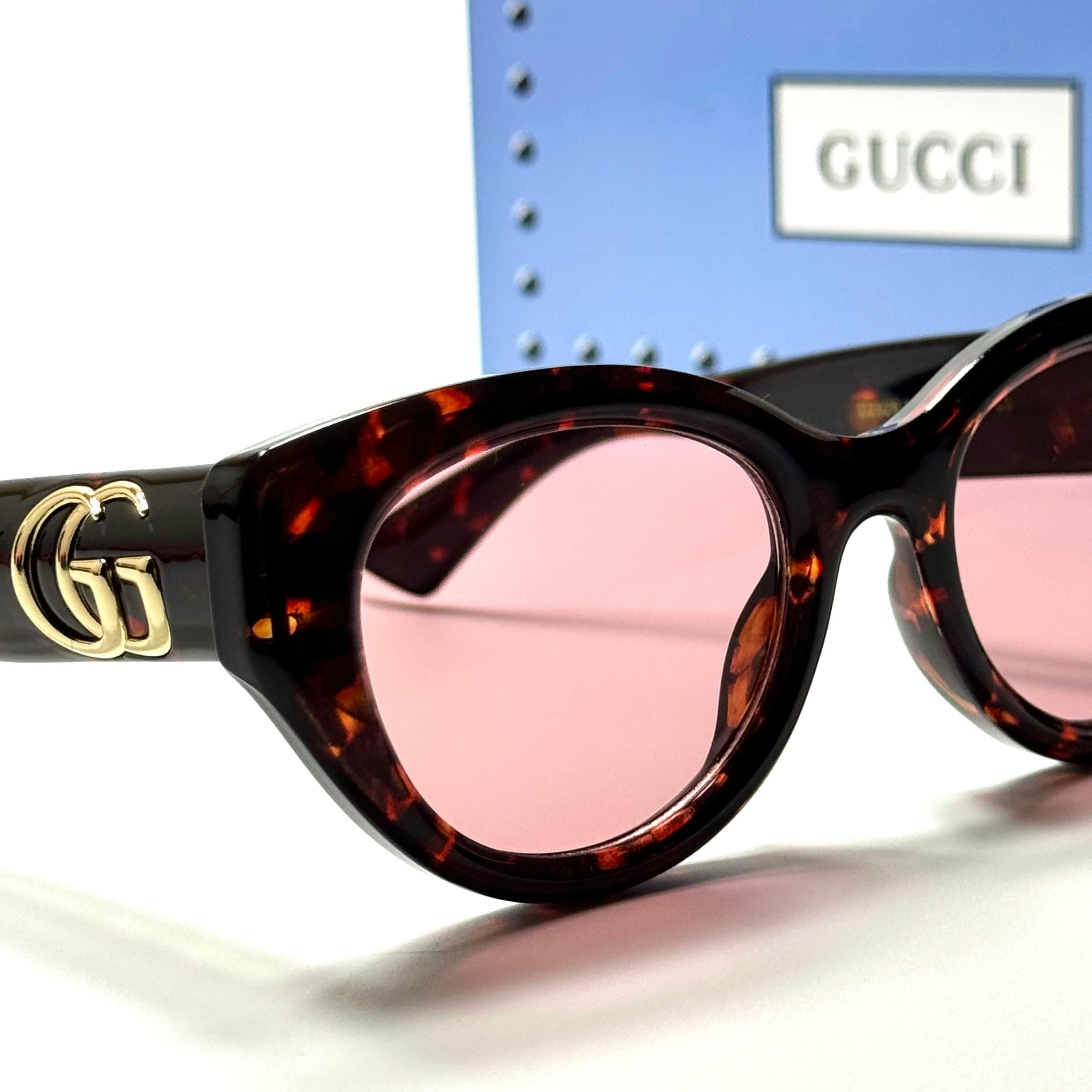 Gucci Cat Eye GG4726 Havana Pink women's sunglasses Lebanon - ChronoVault - view 2