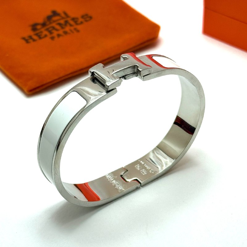 Hermes Clic H Silver Bracelet Front Lebanon - ChronoVault - view 4