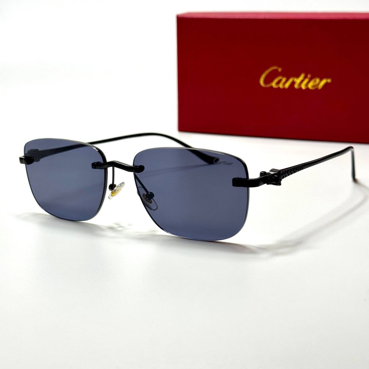 Cartier Rimless CT0092O Black unisex sunglasses Lebanon - ChronoVault