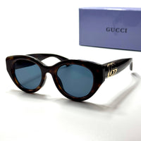 Gucci Cat-Eye GG1421S Tortoise Blue unisex sunglasses Lebanon - ChronoVault