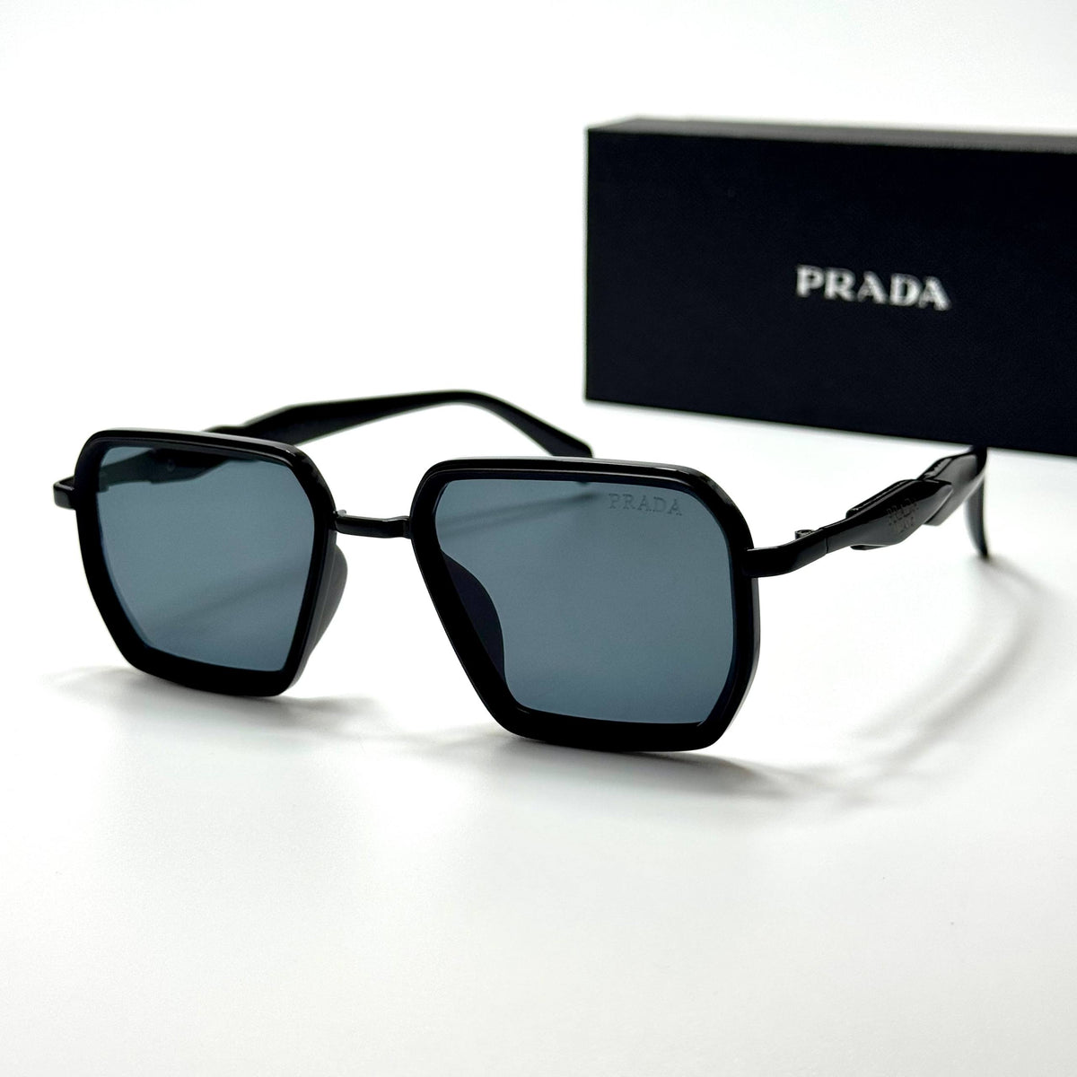 Prada PR48 Full Black unisex sunglasses Lebanon - ChronoVault