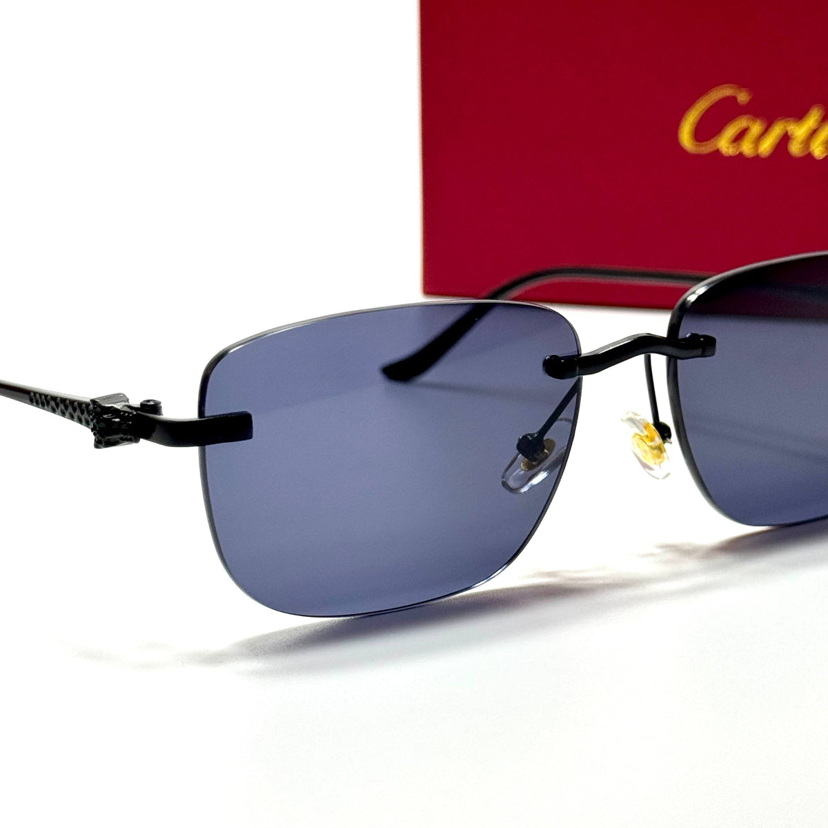 Cartier Rimless CT0092O Black unisex sunglasses Lebanon - ChronoVault