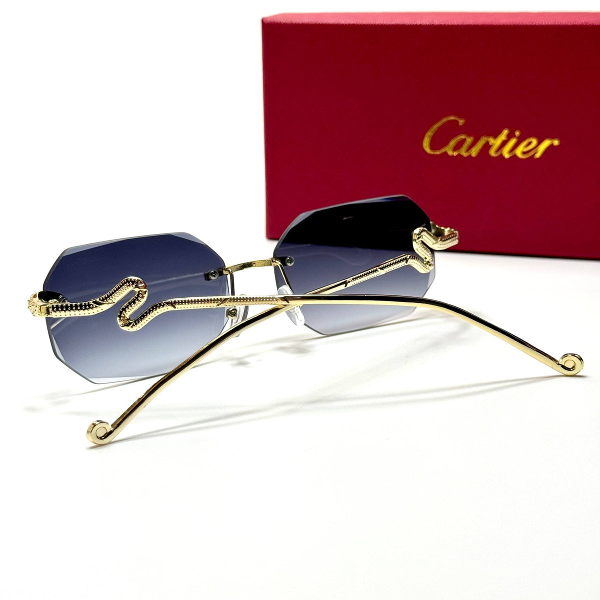 Miu Miu Rectangular MU 11YS Gold Grey unisex sunglasses Lebanon - ChronoVault