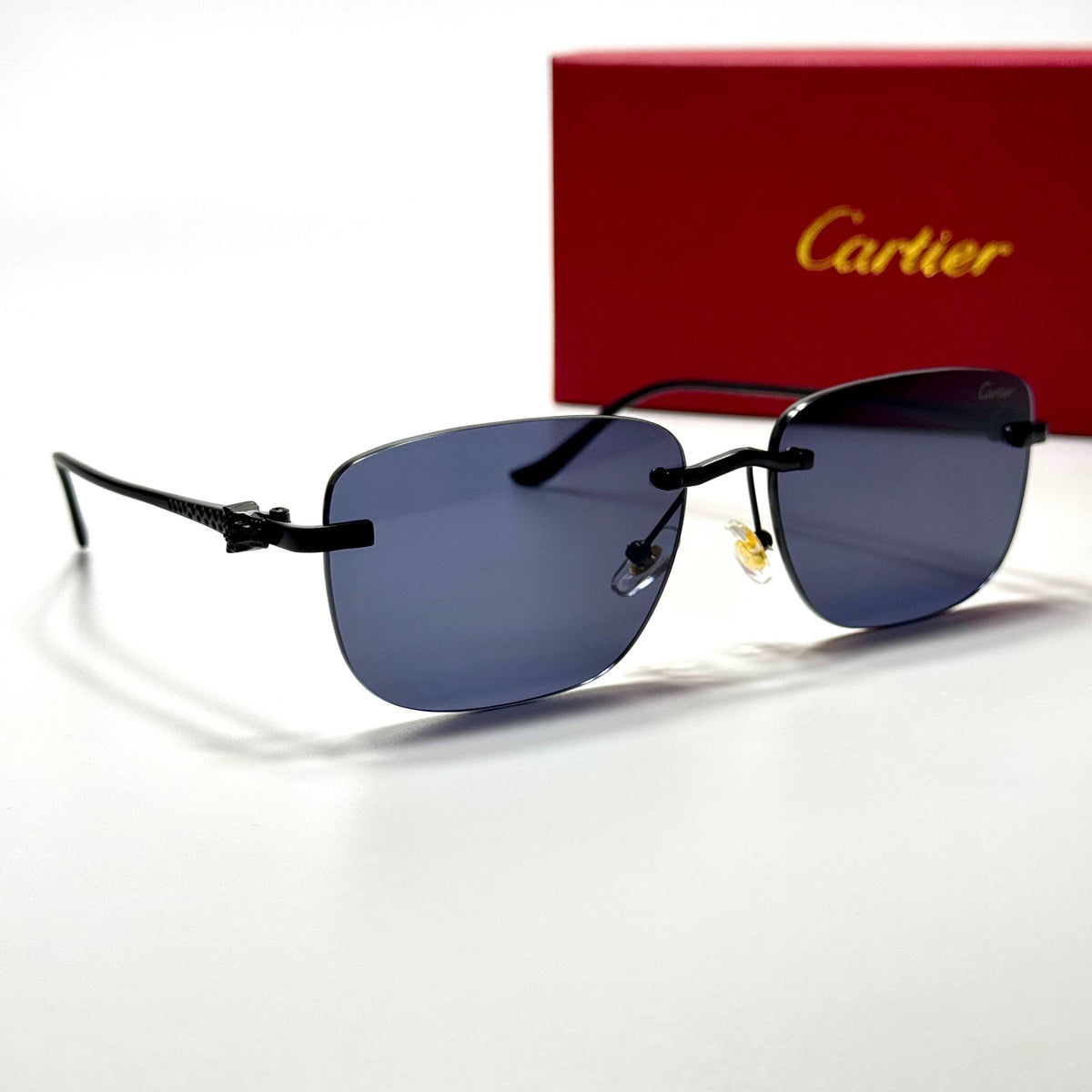 Cartier Rimless CT0092O Black unisex sunglasses Lebanon - ChronoVault