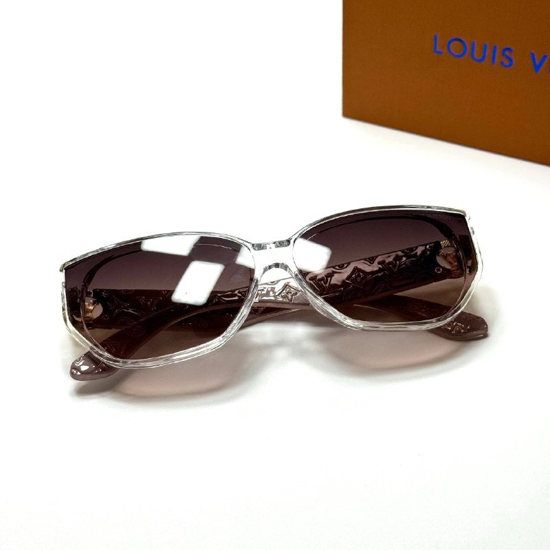 Louis Vuitton Cat Eye LV6284 Clear Brown Gradient women's sunglasses Lebanon - ChronoVault - view 4