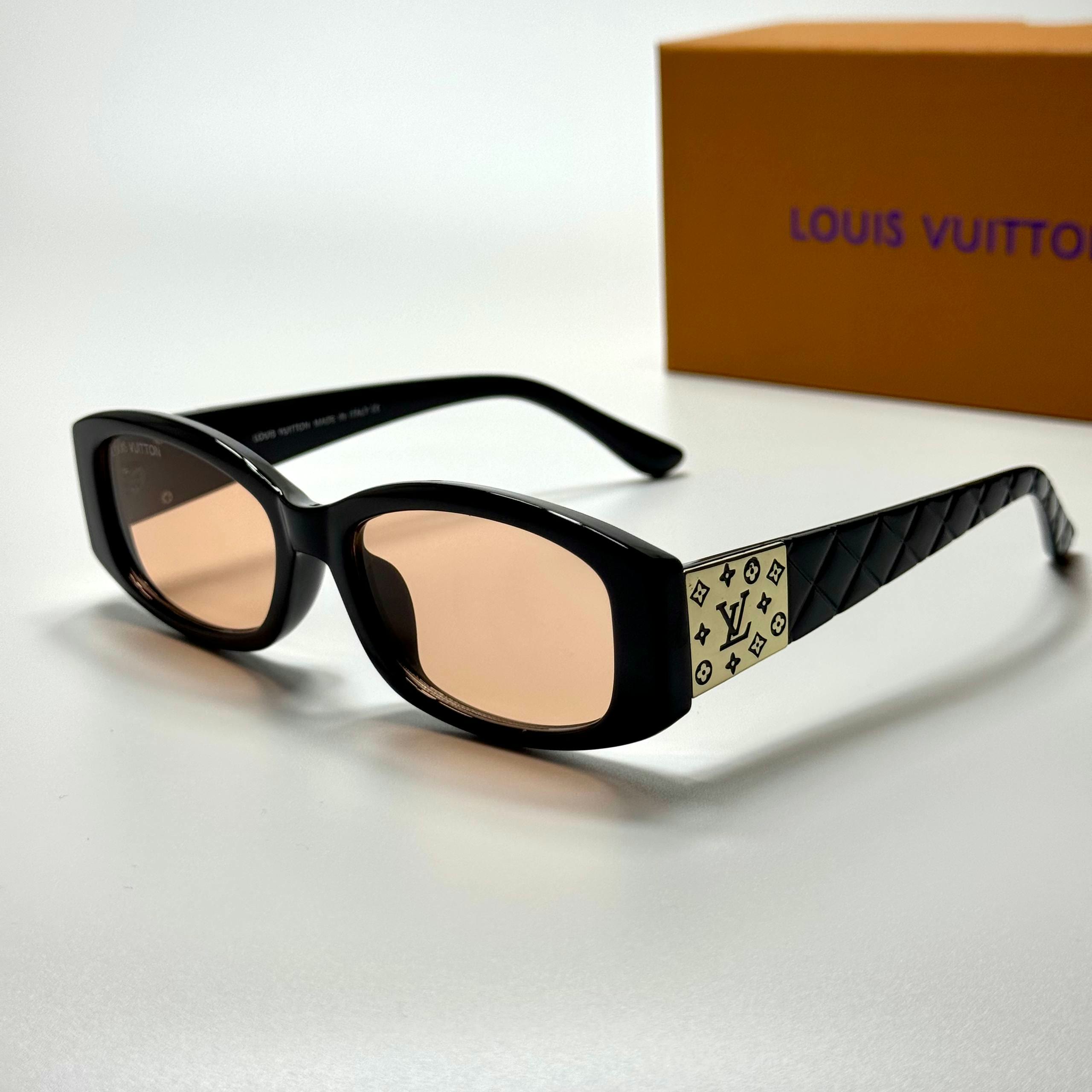 Louis Vuitton Rectangle Z2056U Black Peach women's sunglasses Lebanon - ChronoVault