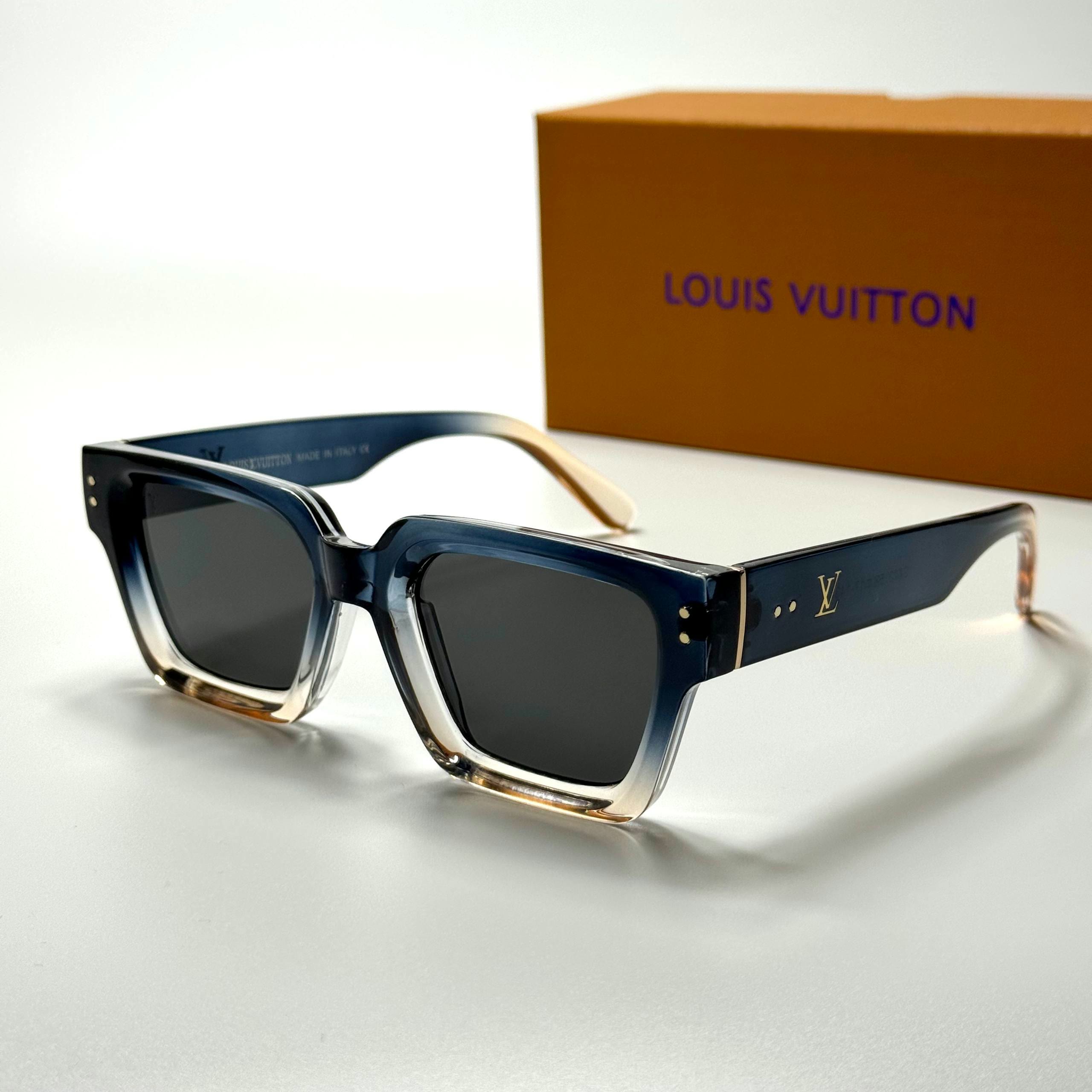 Louis Vuitton Rectangle Z2482U Blue Crystal women's sunglasses Lebanon - ChronoVault