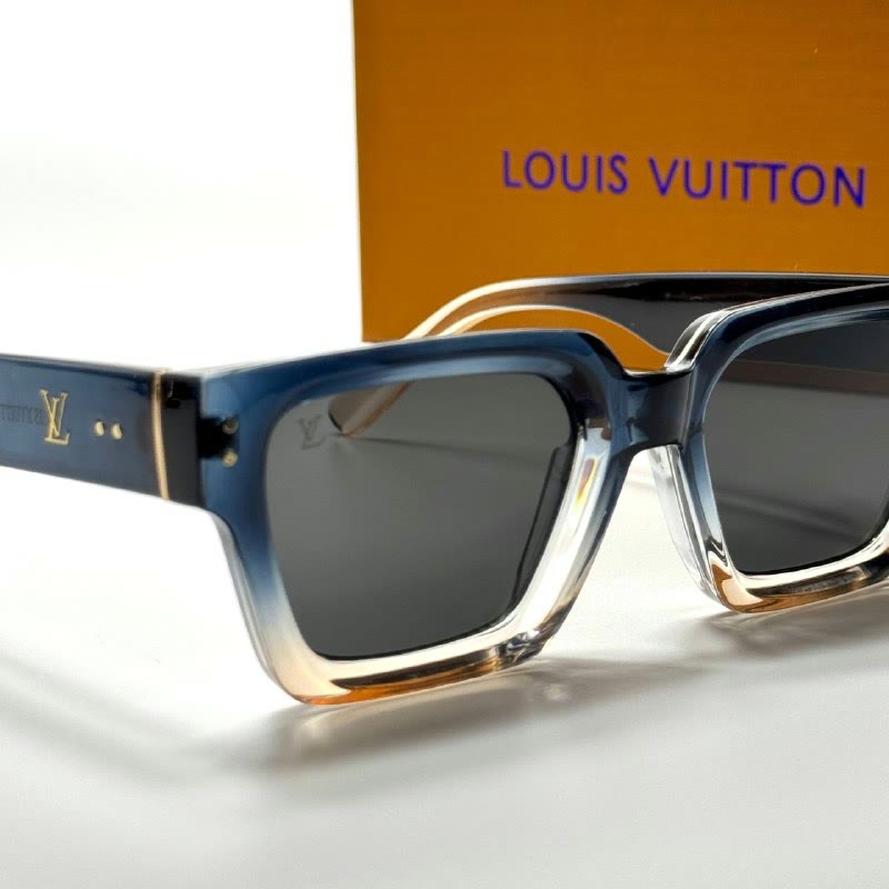 Louis Vuitton Rectangle Z2482U Blue Crystal women's sunglasses Lebanon - ChronoVault - view 2