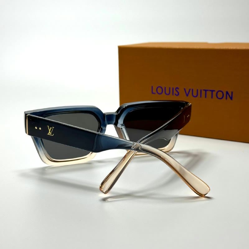 Louis Vuitton Rectangle Z2482U Blue Crystal women's sunglasses Lebanon - ChronoVault - view 4
