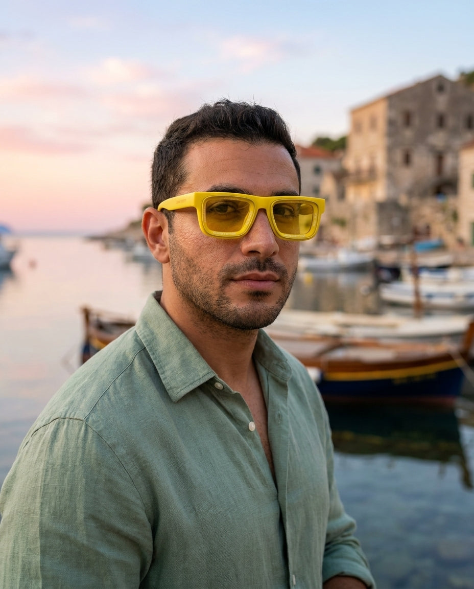 LV Tank – Yellow – ChronoVault Lebanon