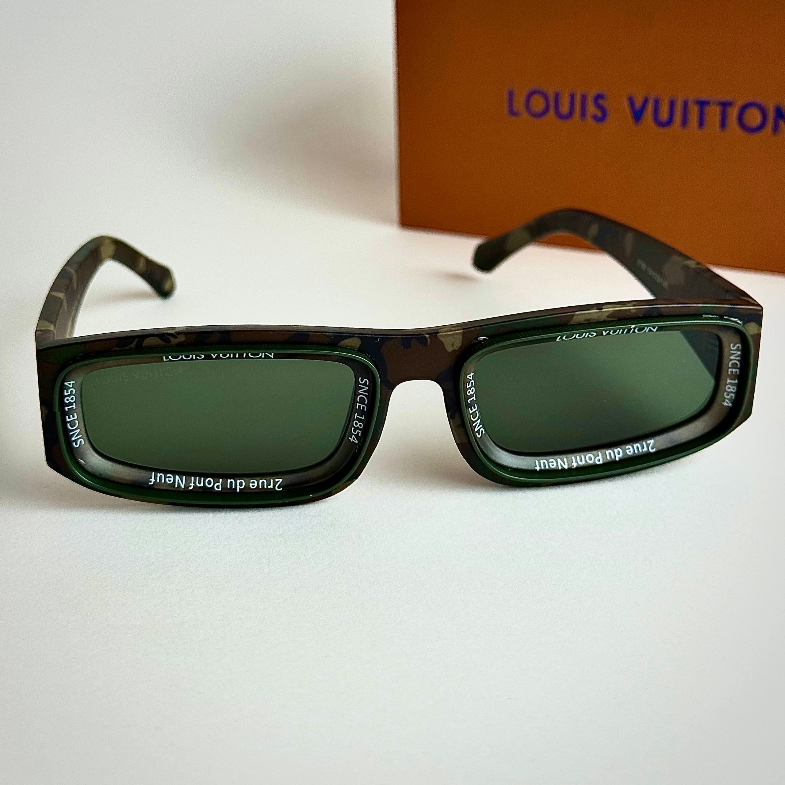 Louis Vuitton Titan Camo Green women's sunglasses Lebanon - ChronoVault - view 3