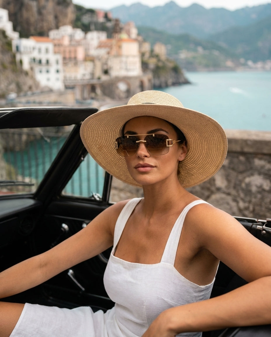 Maybach Baron M1 Gold Brown Sunglasses Lifestyle Lebanon – ChronoVault