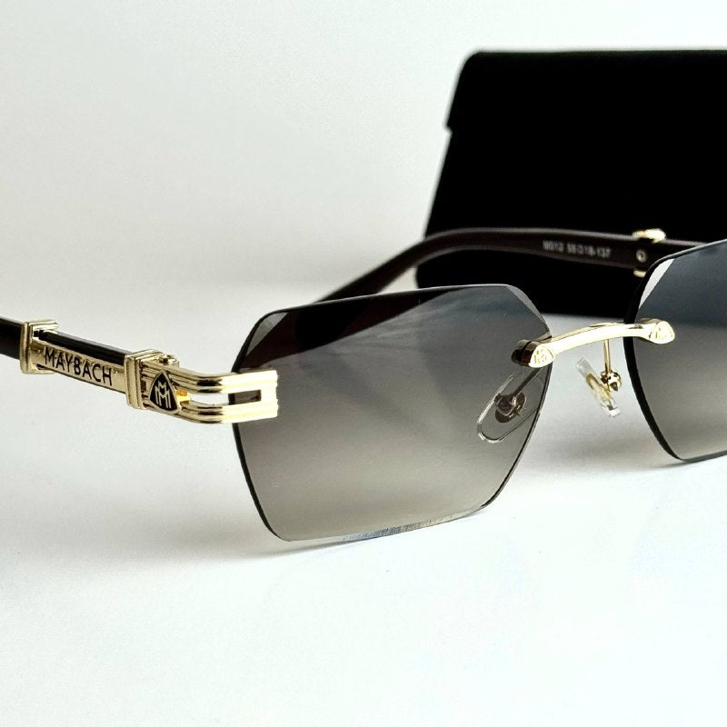 Maybach The Diplomat Brown Sunglasses Front View Lebanon - ChronoVault - view 3