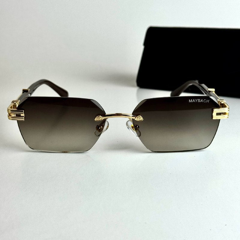 Maybach The Diplomat Brown Sunglasses Front View Lebanon - ChronoVault - view 4