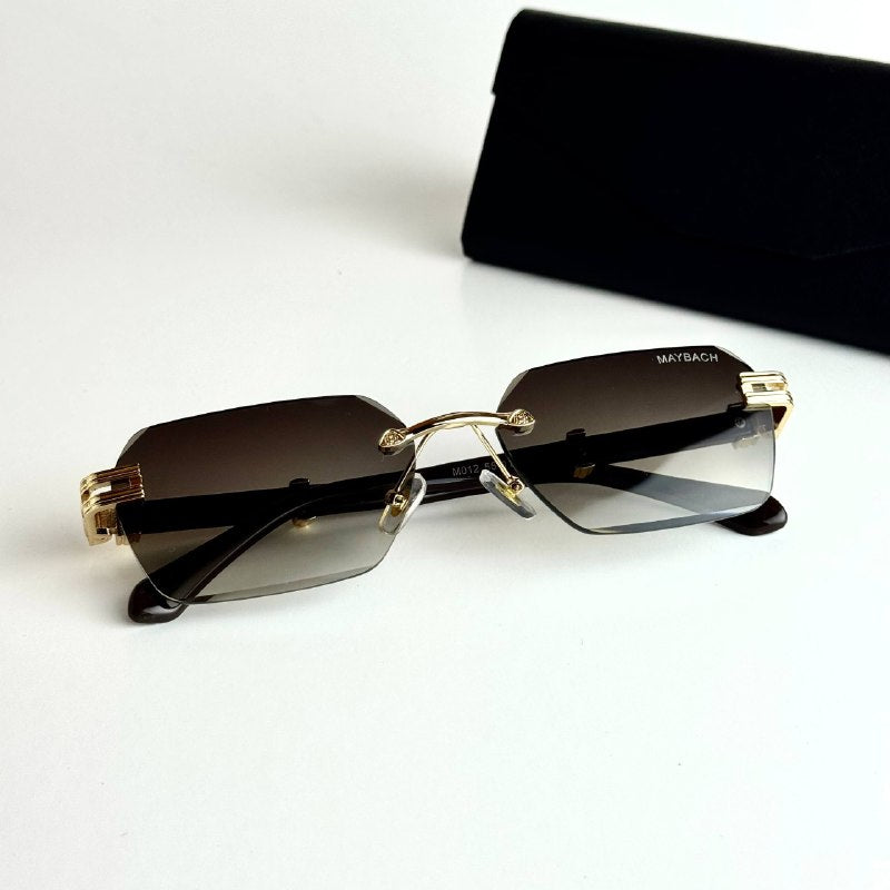 Maybach The Diplomat Brown Sunglasses Front View Lebanon - ChronoVault - view 5