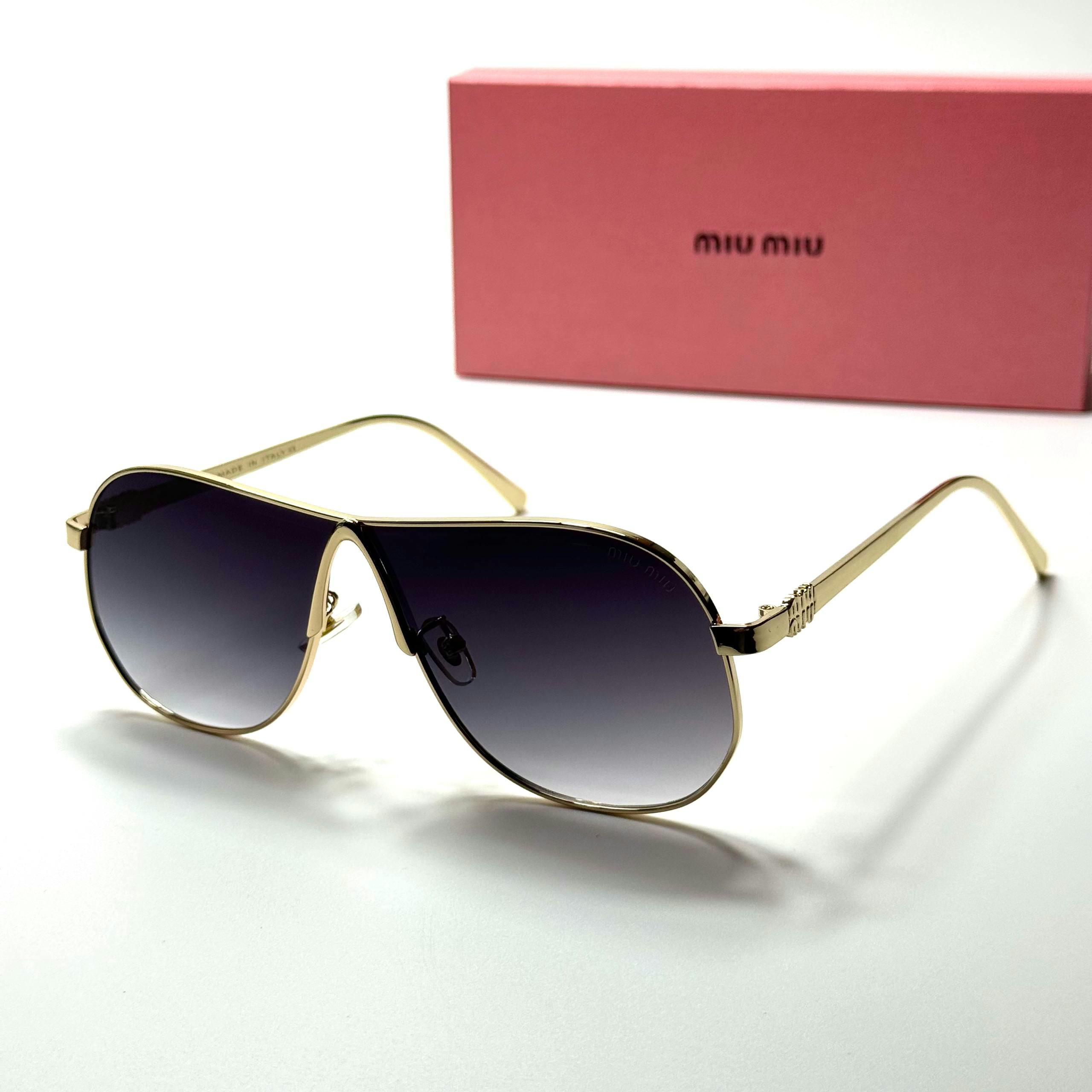 Miu Miu Aviator SMU64Z Gold Black Gradient women's sunglasses Lebanon - ChronoVault