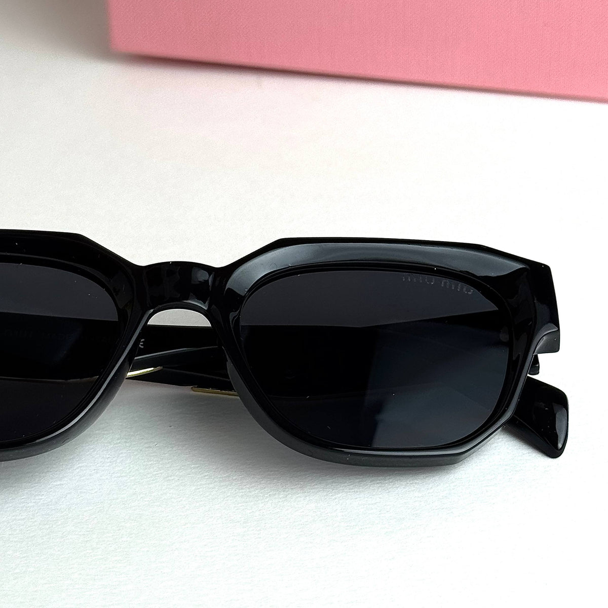 Miu Miu Cat-Eye Black Sunglasses Lebanon - ChronoVault - view 4