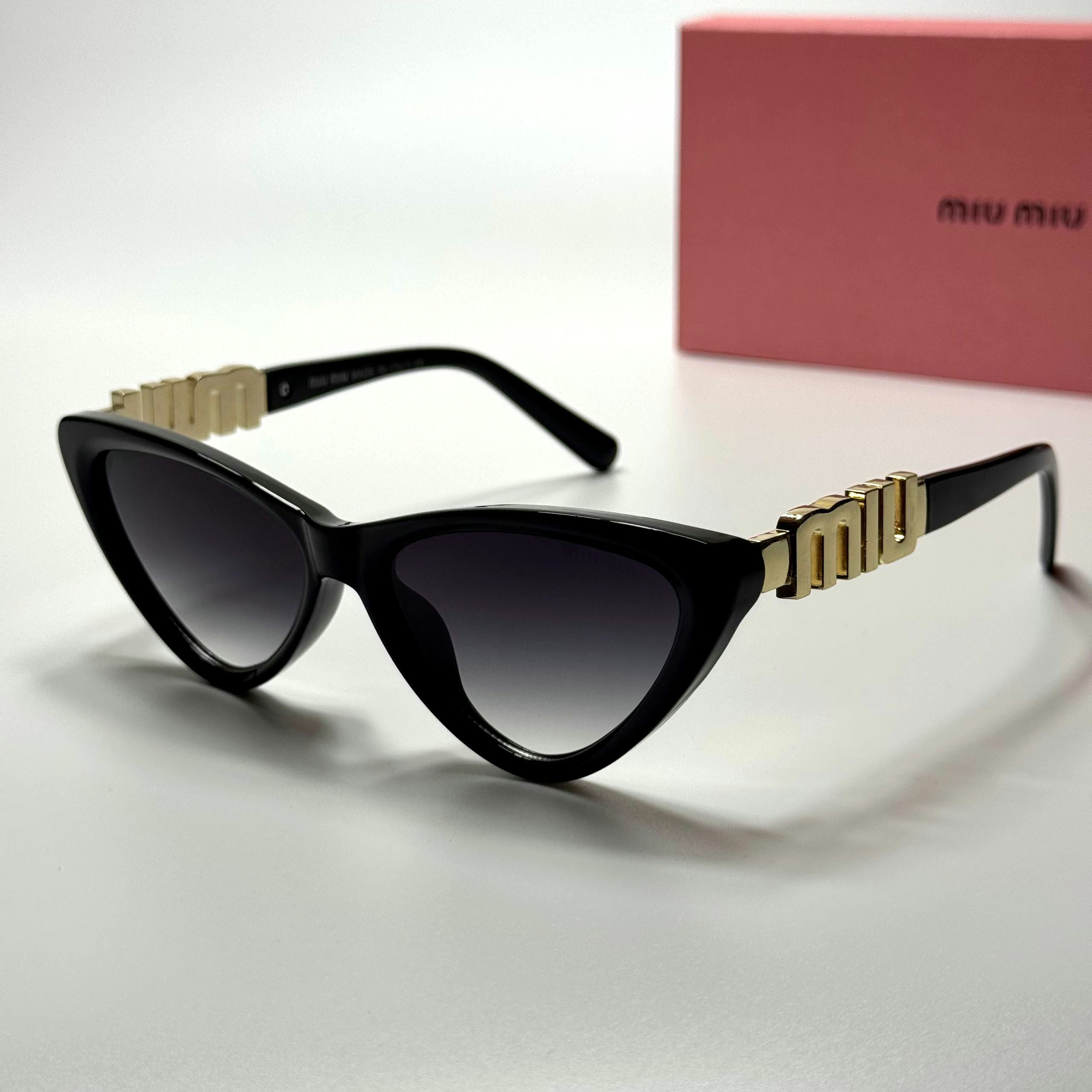 Miu Miu Cat Eye SMU08Z Gold Violet Black women's sunglasses Lebanon - ChronoVault
