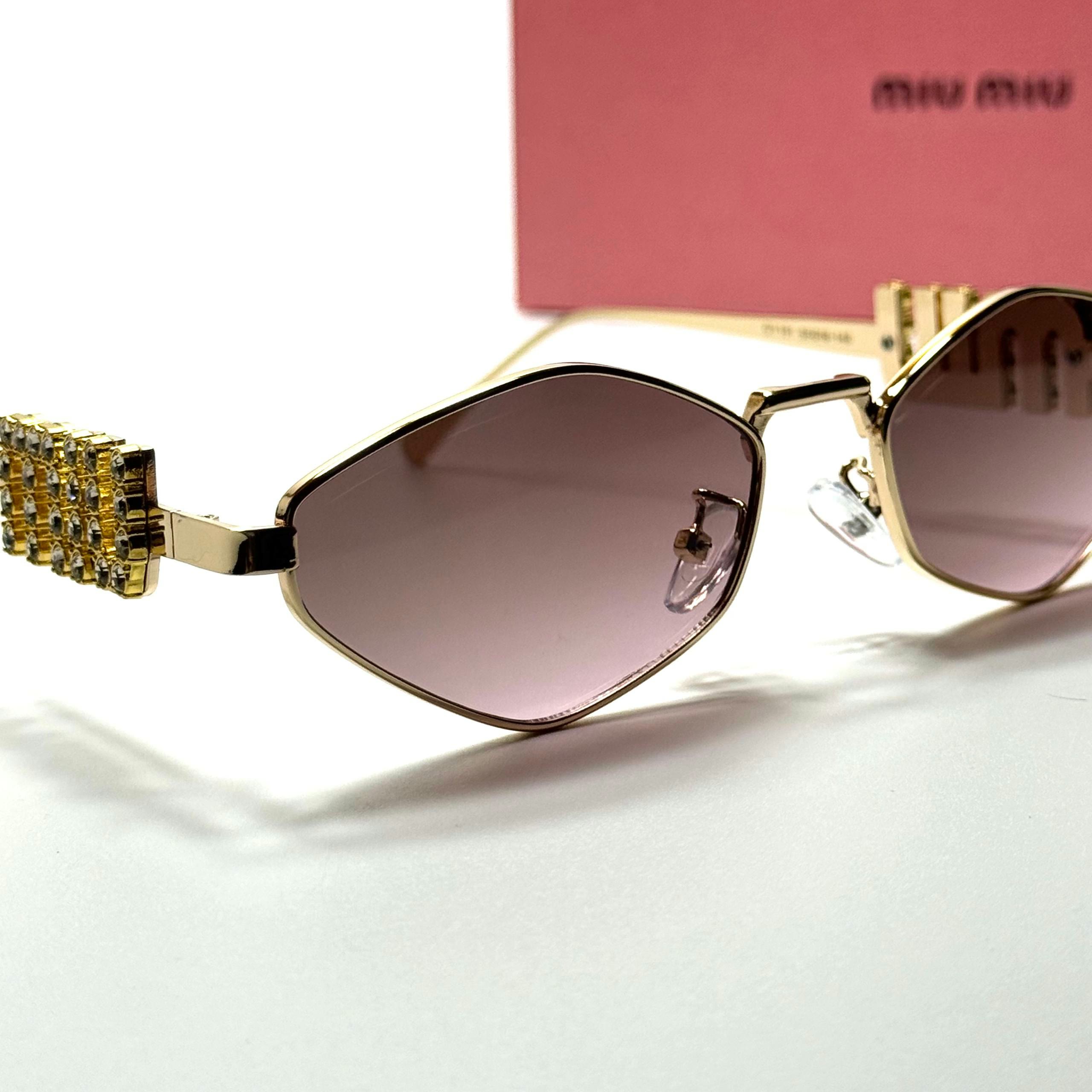 Miu Miu SMU64Z Gold Black Gradient women's sunglasses Lebanon - ChronoVault - view 2