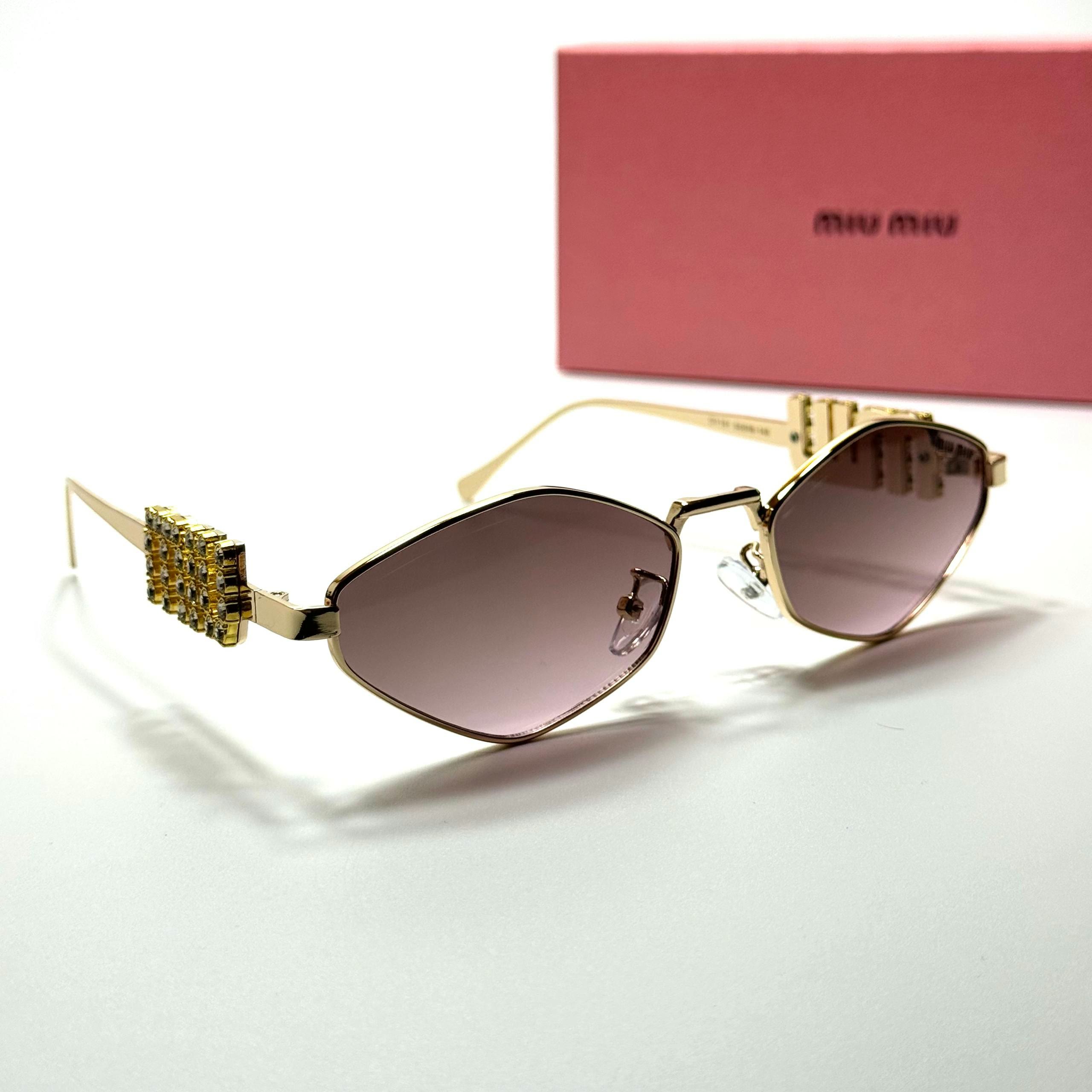 Miu Miu SMU64Z Gold Black Gradient women's sunglasses Lebanon - ChronoVault - view 4