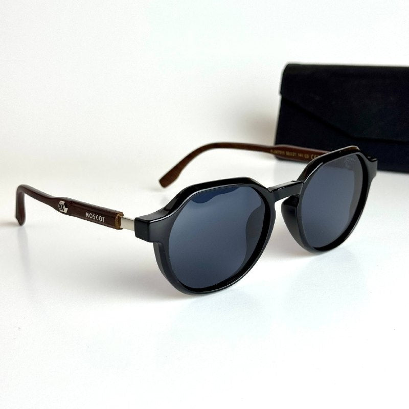 Moscot Lemtosh Black Wood Sunglasses Lebanon - ChronoVault - view 5