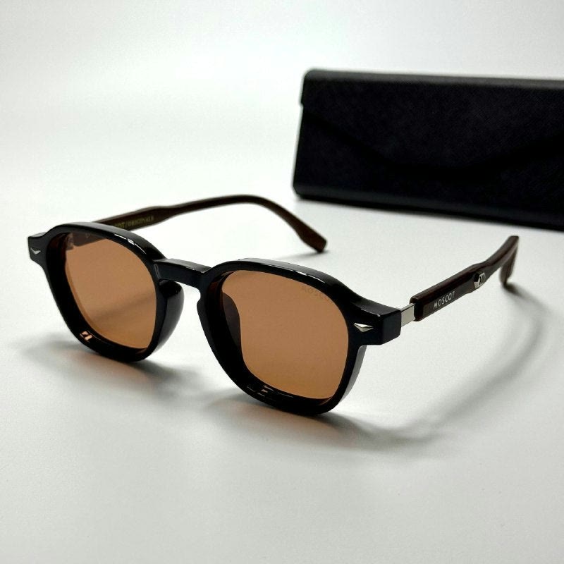 Moscot Lemtosh MTT-9421 Black Brown men's sunglasses Lebanon - ChronoVault