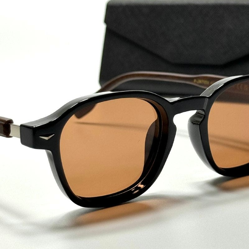 Moscot Lemtosh MTT-9421 Black Brown men's sunglasses Lebanon - ChronoVault - view 2