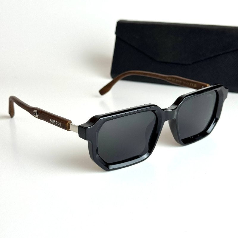 Moscot MZ2147 Black Brown Sunglasses Lebanon - ChronoVault - view 4