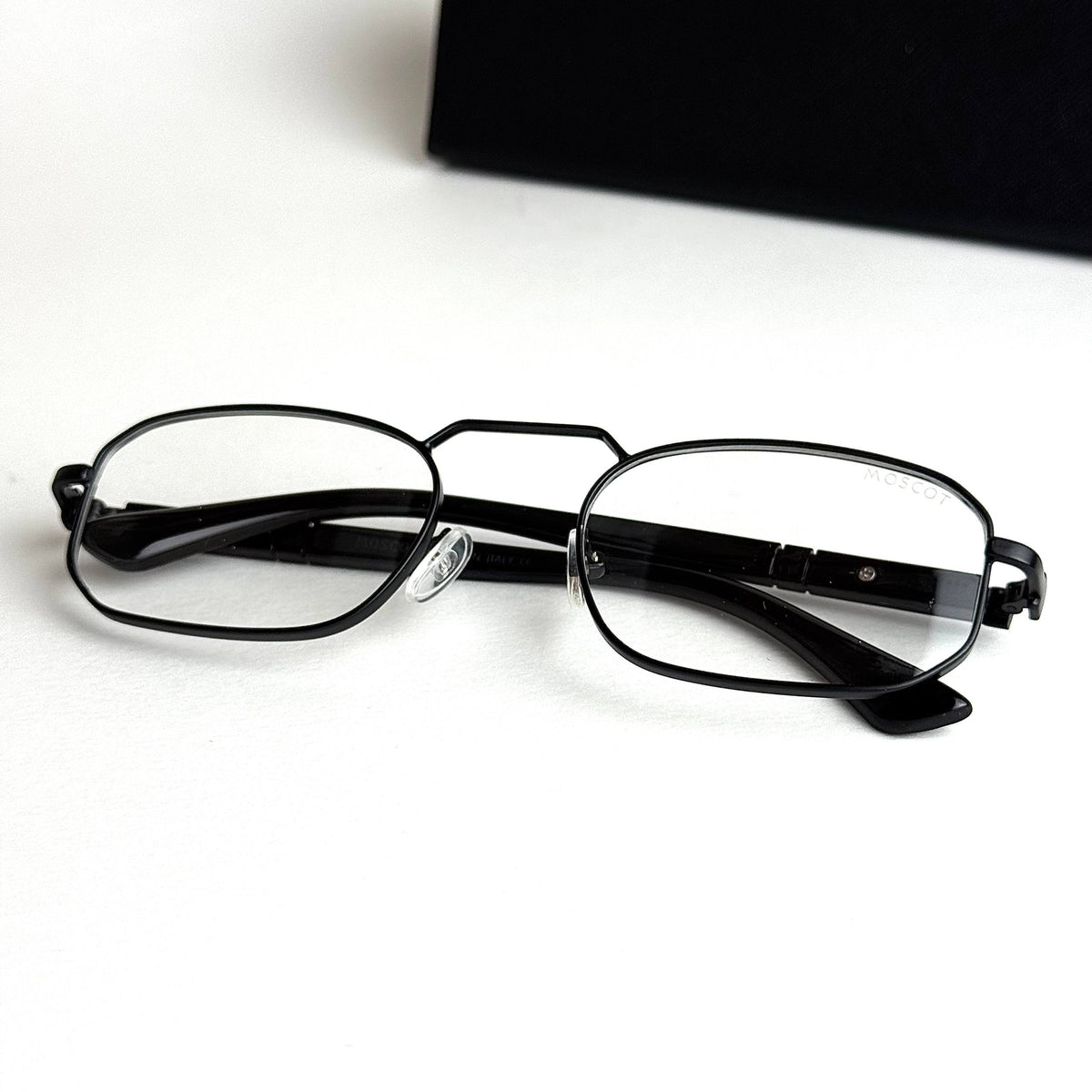 Moscot Rectangular Black Transparent Sunglasses Lebanon - ChronoVault - view 5