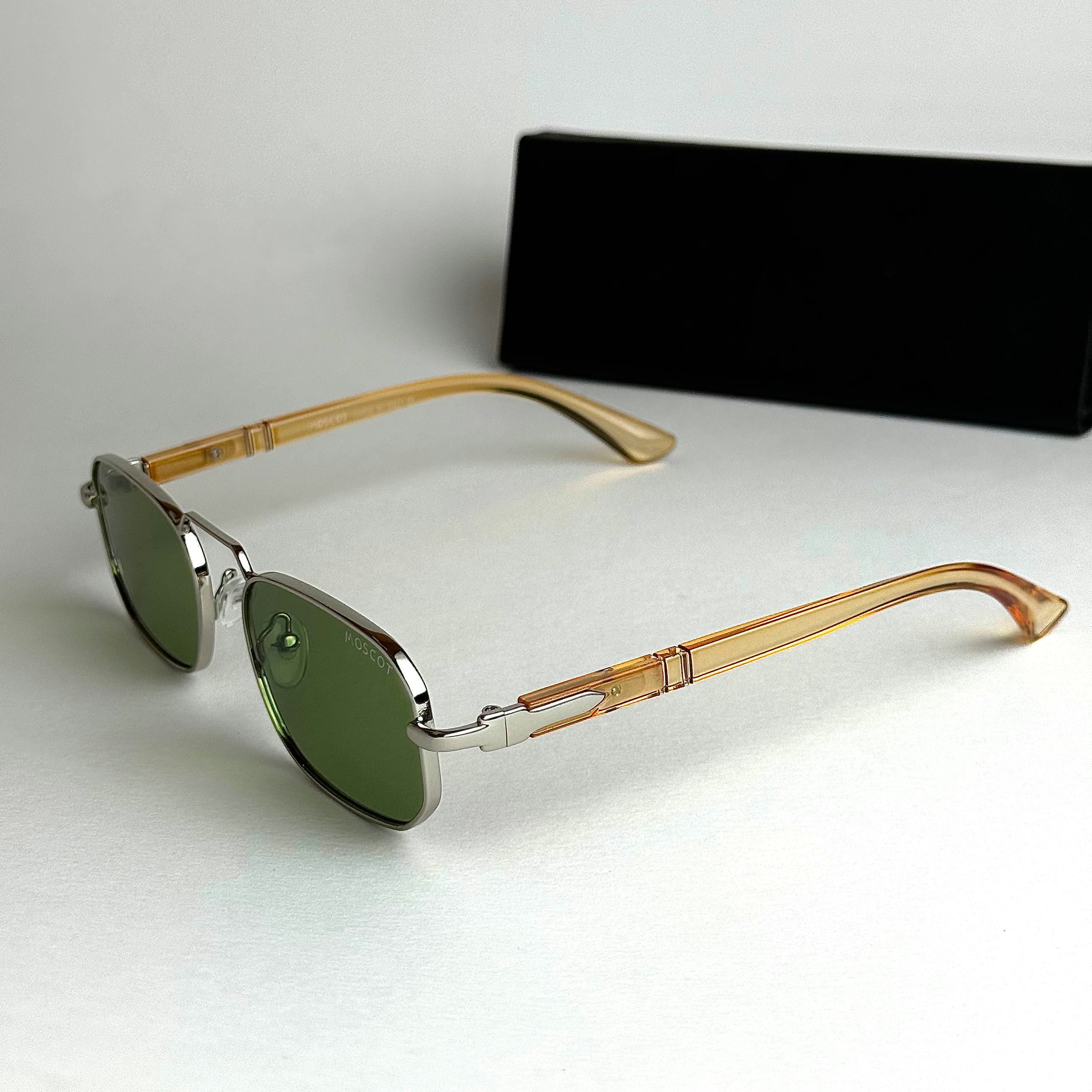 Moscot Rectangular Silver Green women's sunglasses Lebanon - ChronoVault