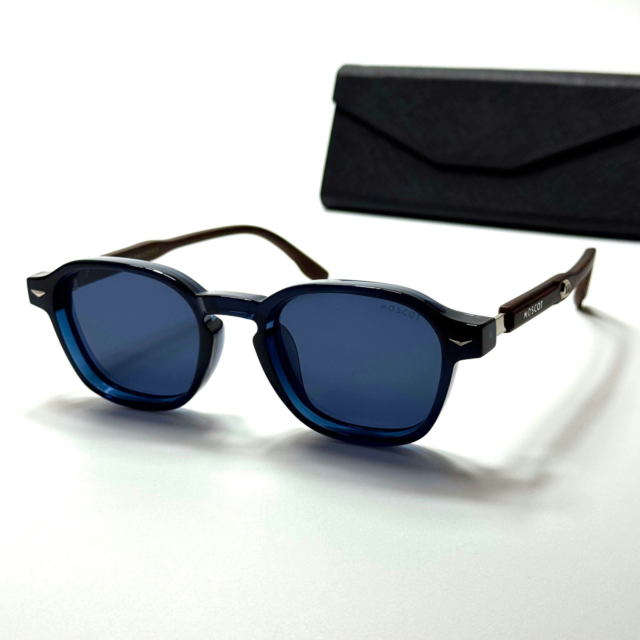 Moscot Round MOS3472 Black men's sunglasses Lebanon - ChronoVault