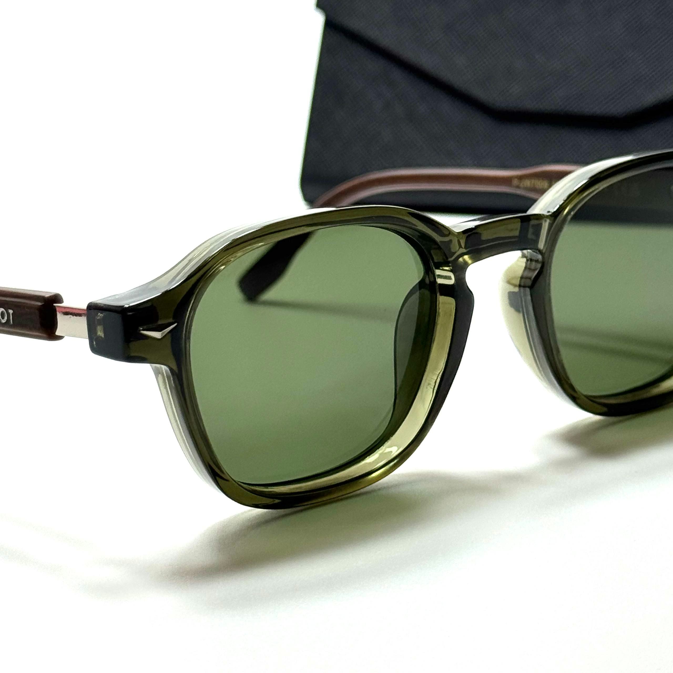Moscot Round MOS3486 Olive Green women's sunglasses Lebanon - ChronoVault - view 2
