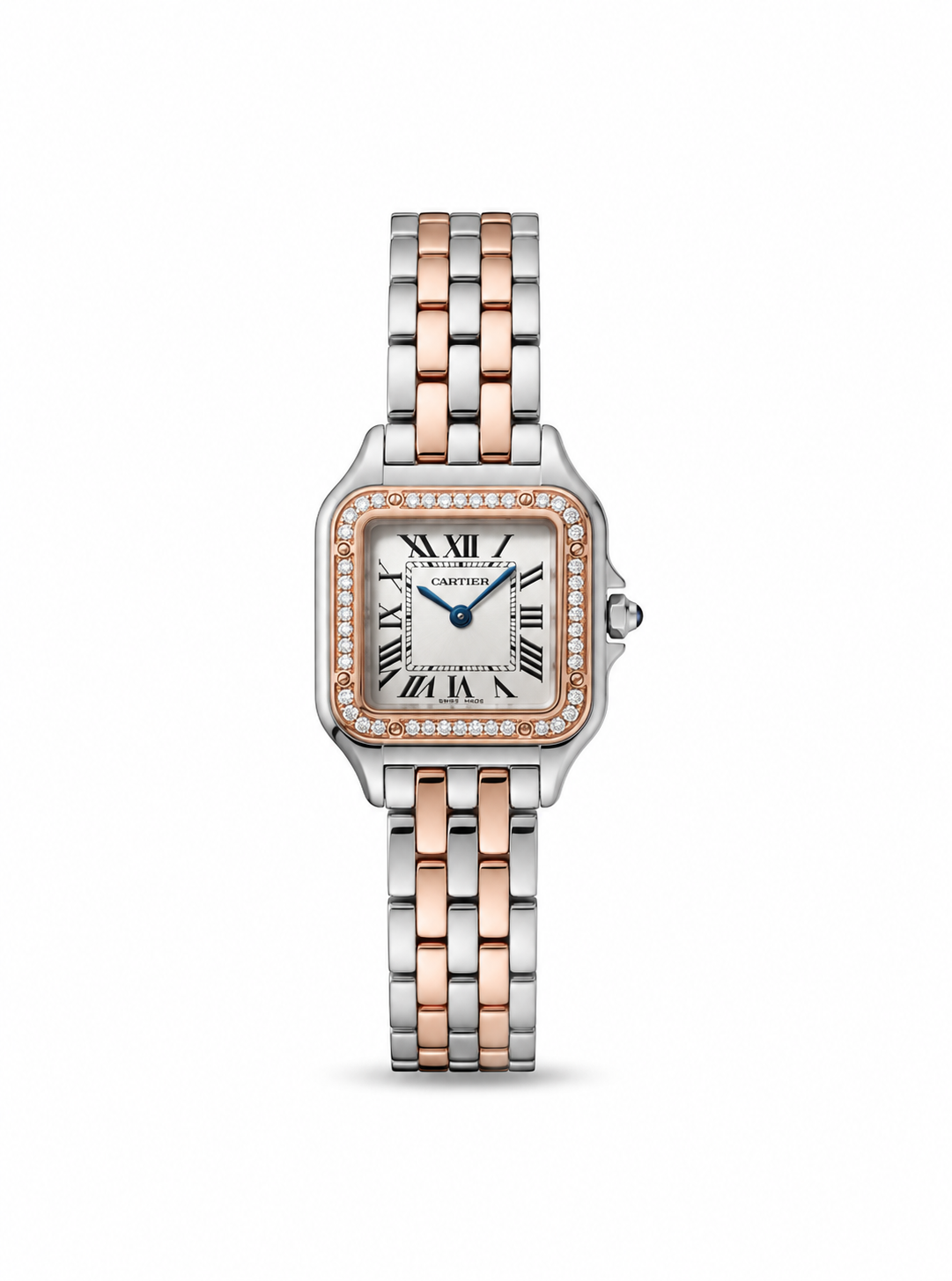 Panthère de Cartier Steel Rose Gold Diamond White Sunray Women's Watch Lebanon