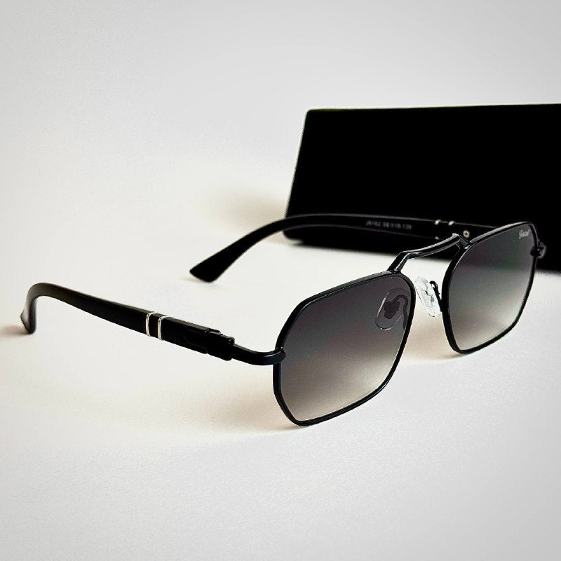 Persol PO3310 Matte Black Grey Sunglasses Lebanon - ChronoVault - view 5