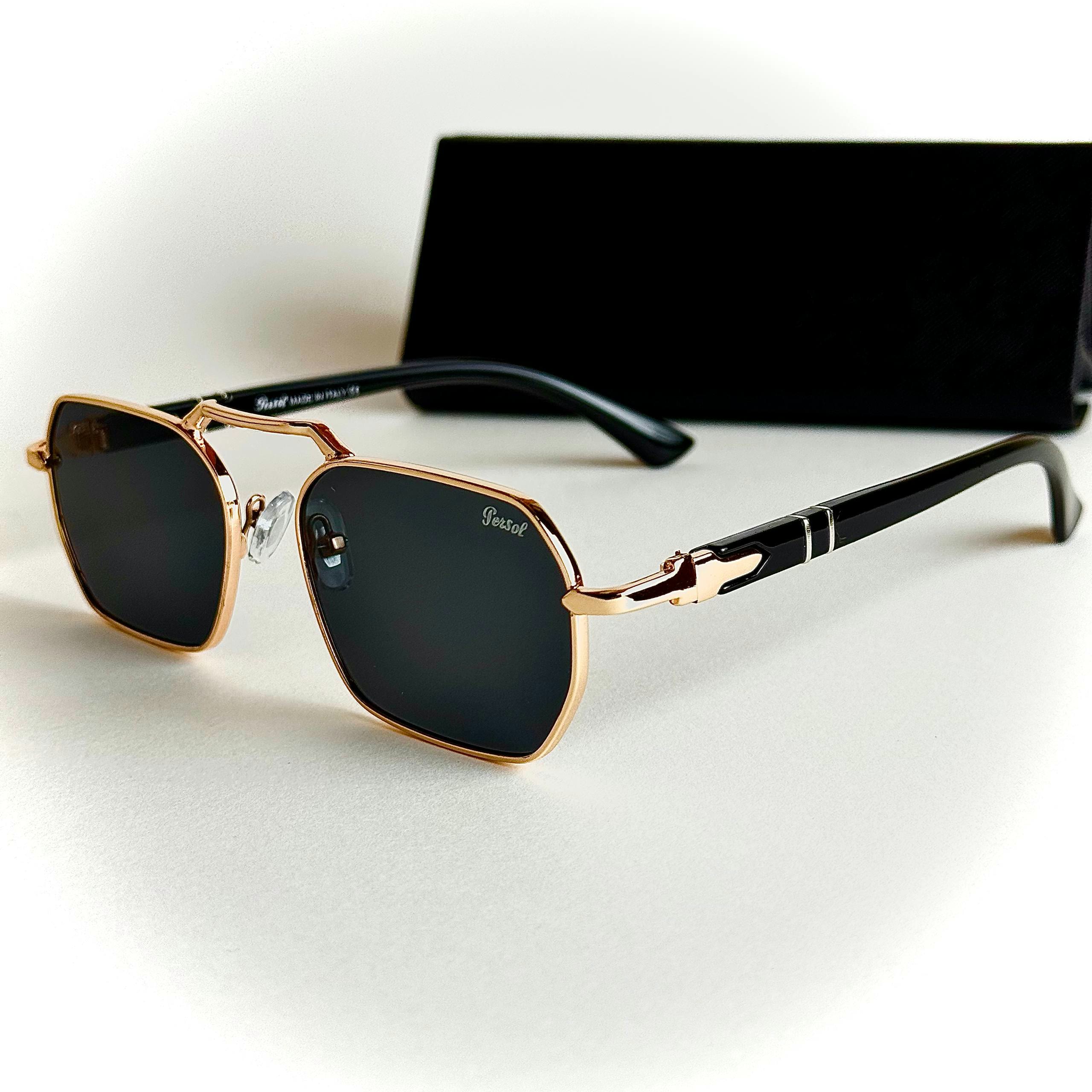 Persol PO3321S Gold Black men's sunglasses Lebanon - ChronoVault