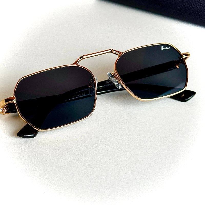 Persol PO3321S Gold Black men's sunglasses Lebanon - ChronoVault - view 5
