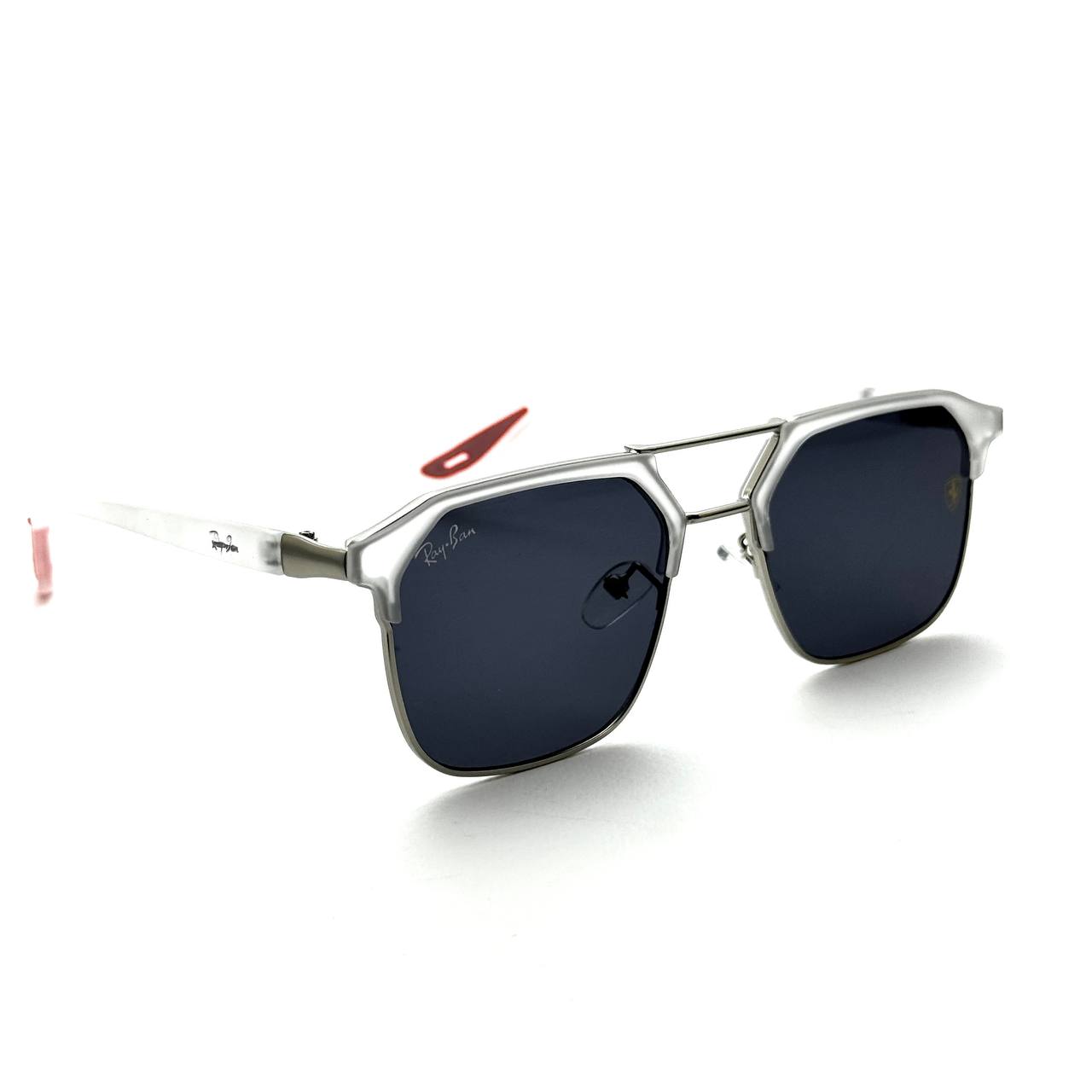 Ray-Ban Ferrari RB3675M – Silver White Frame
