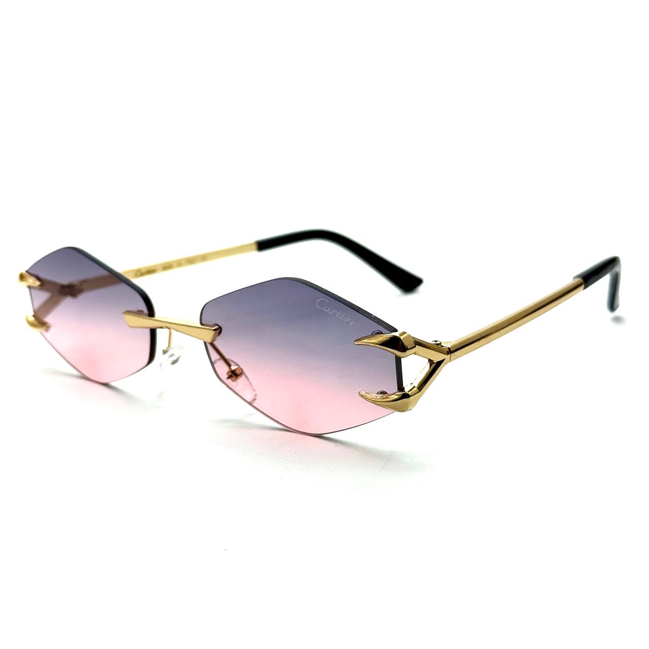 Cartier – Gold Frame / Pink Gradient