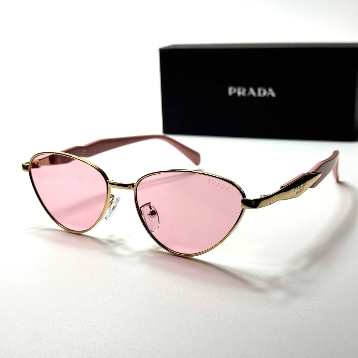 Prada Milano PRB502 Gold Pink women's sunglasses Lebanon - ChronoVault