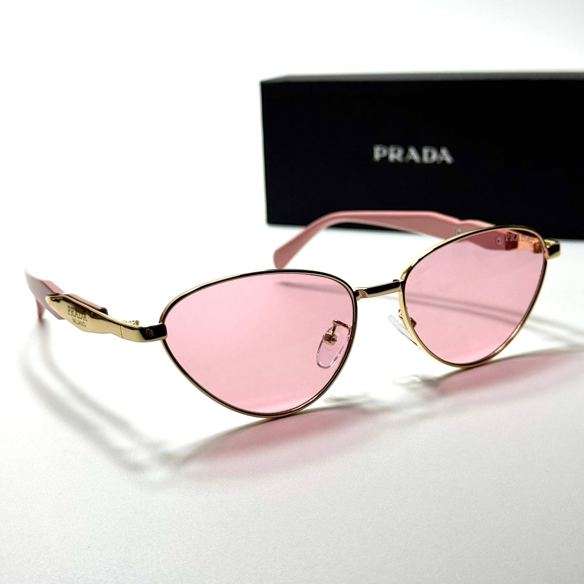 Prada Milano PRB502 Gold Pink women's sunglasses Lebanon - ChronoVault - view 3