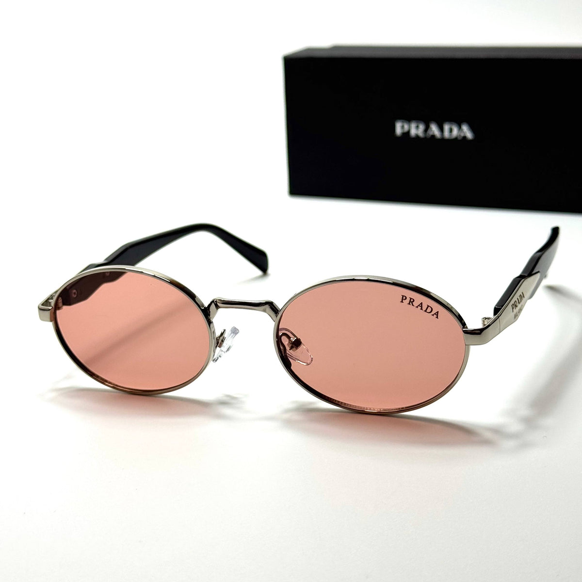 Prada Oval PR4192 Silver Pink women's sunglasses Lebanon - ChronoVault