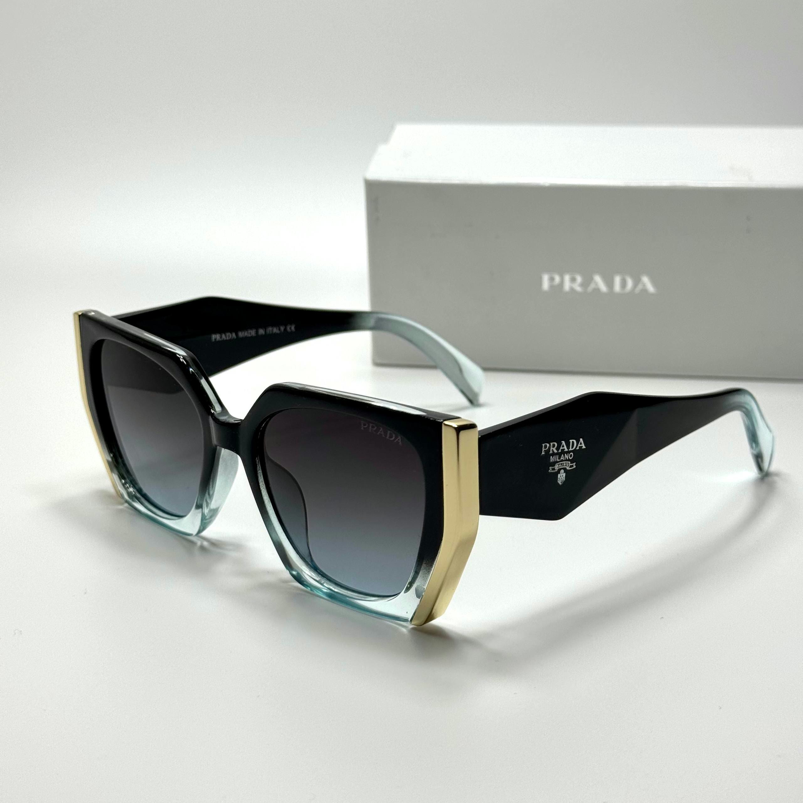 Prada Oversized Black Crystal Grey women's sunglasses Lebanon - ChronoVault