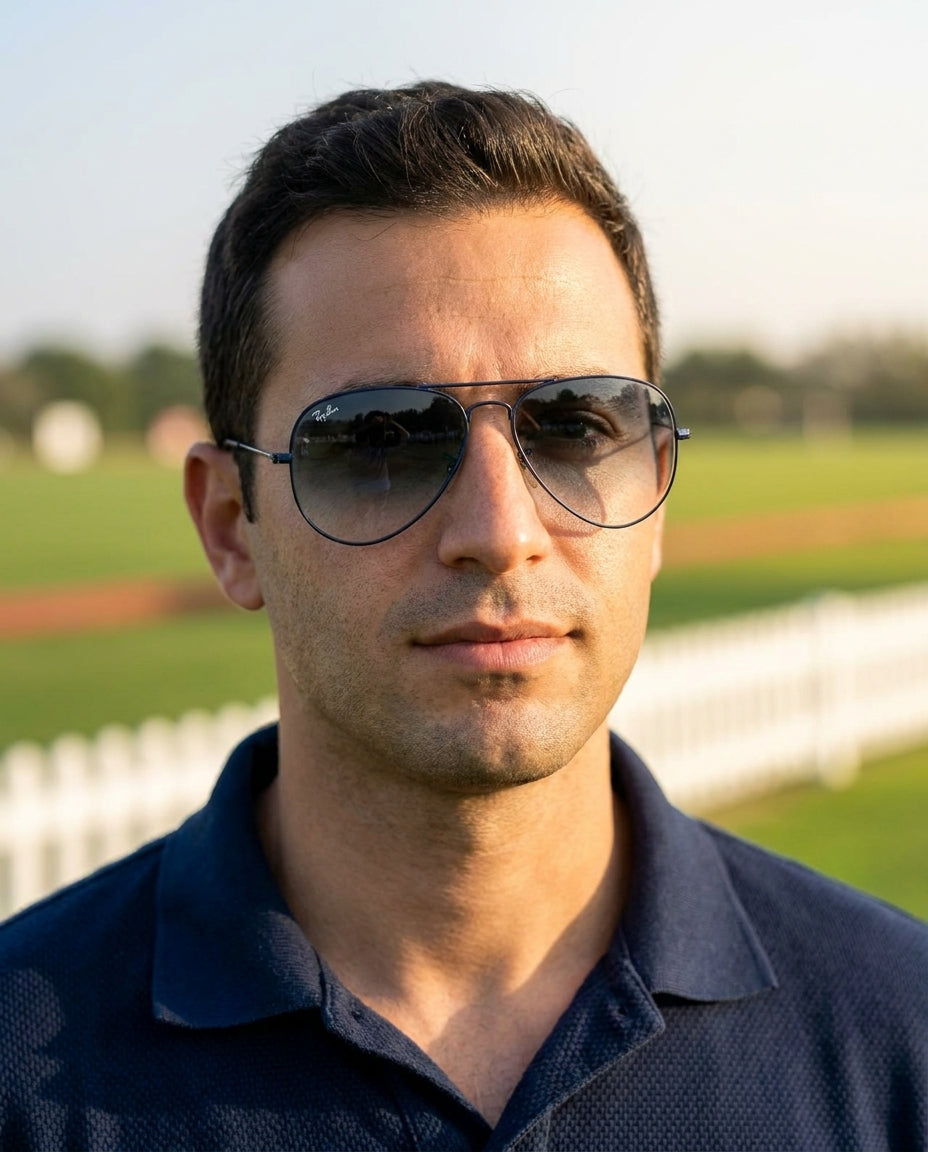 Ray-Ban Aviator Classic RB3025 – Blue Gradient – ChronoVault Lebanon