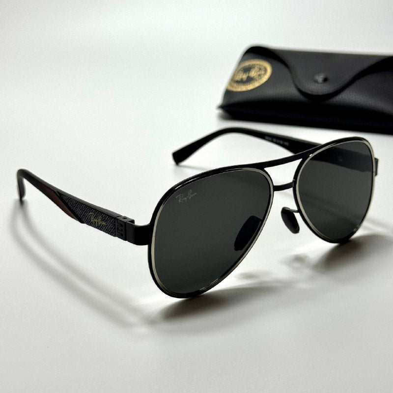 Ray-Ban Aviator RB3025 Black men's sunglasses Lebanon - ChronoVault - view 5