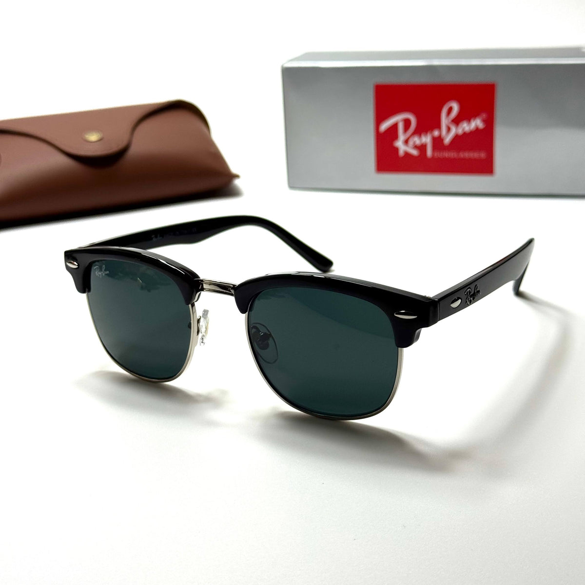 Ray-Ban Clubmaster RB3016 Black men's sunglasses Lebanon - ChronoVault